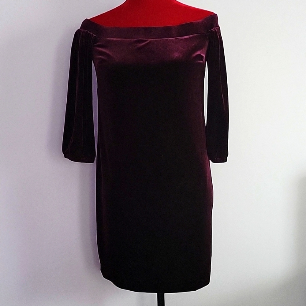 Vince Camuto velvet dress